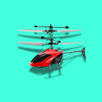 Rechargeable Mini RC Helicopter Drone – Fall-Resistant Remote Control Flying Toy for Kids