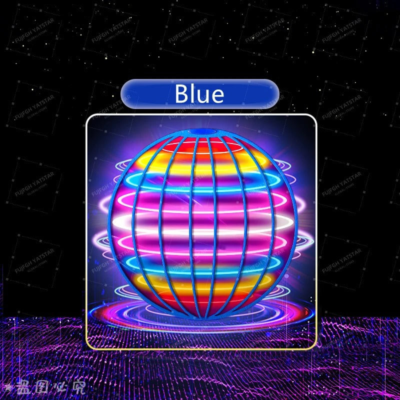 Hand-Controlled Flying Orb Ball – LED Mini Drone Toy