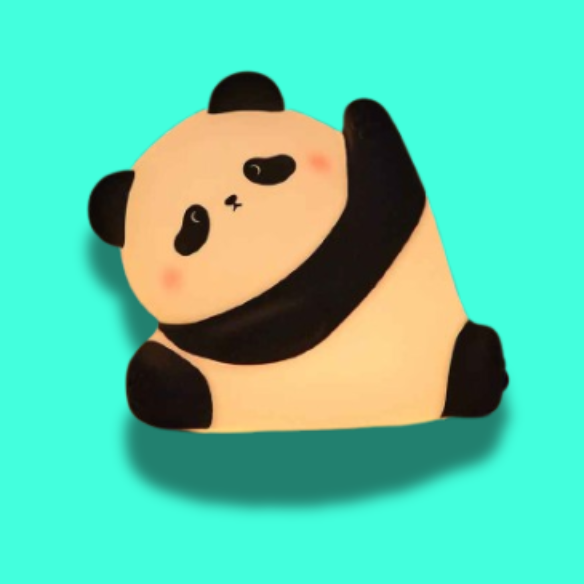 Panda LED Night Light – Touch Sensor Silicone Lamp for Kids Room