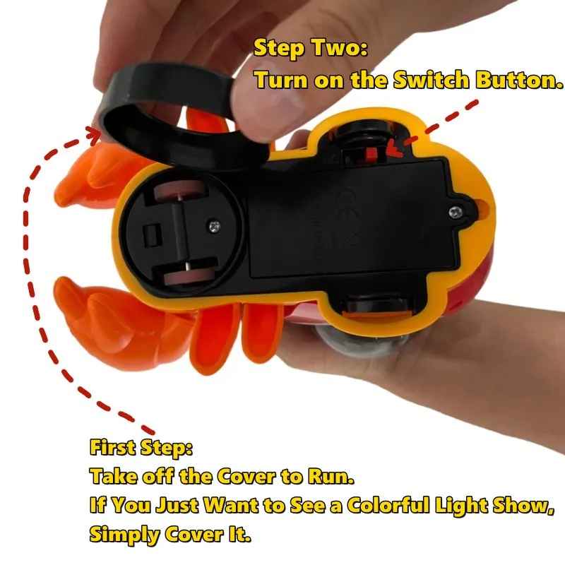 Crawling Crab Baby Toy – Musical Light-Up Interactive Toy for Toddlers