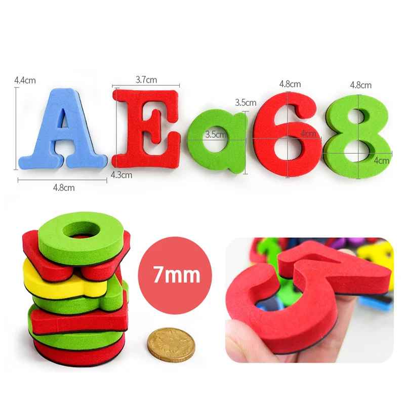 Magnetic Alphabet & Numbers Learning Set – Educational Toy for Kids