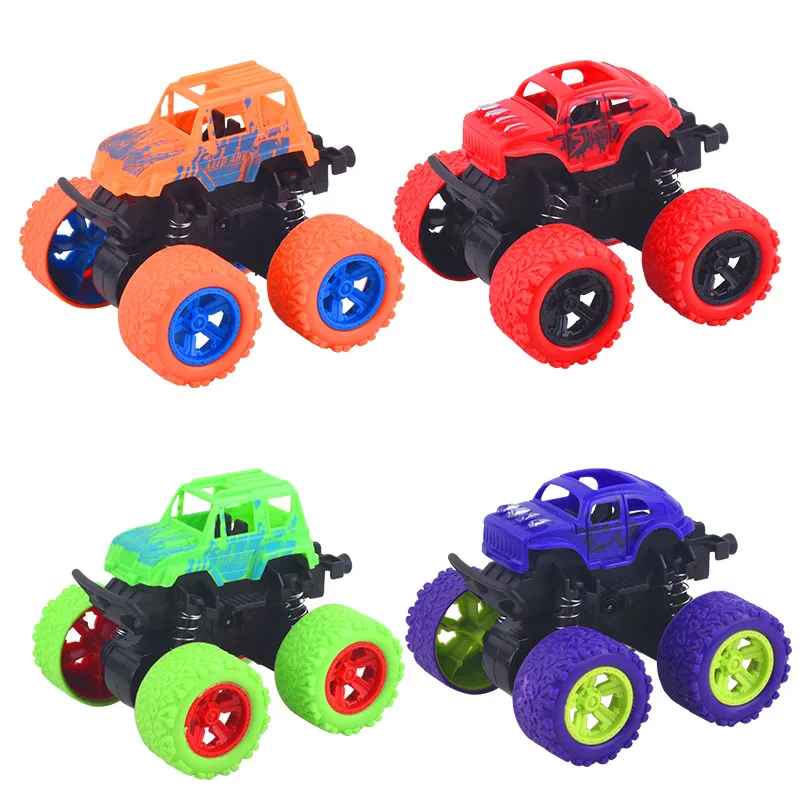 Inertial Off-Road Stunt Car – Fall-Resistant 360° Rotation Toy Vehicle