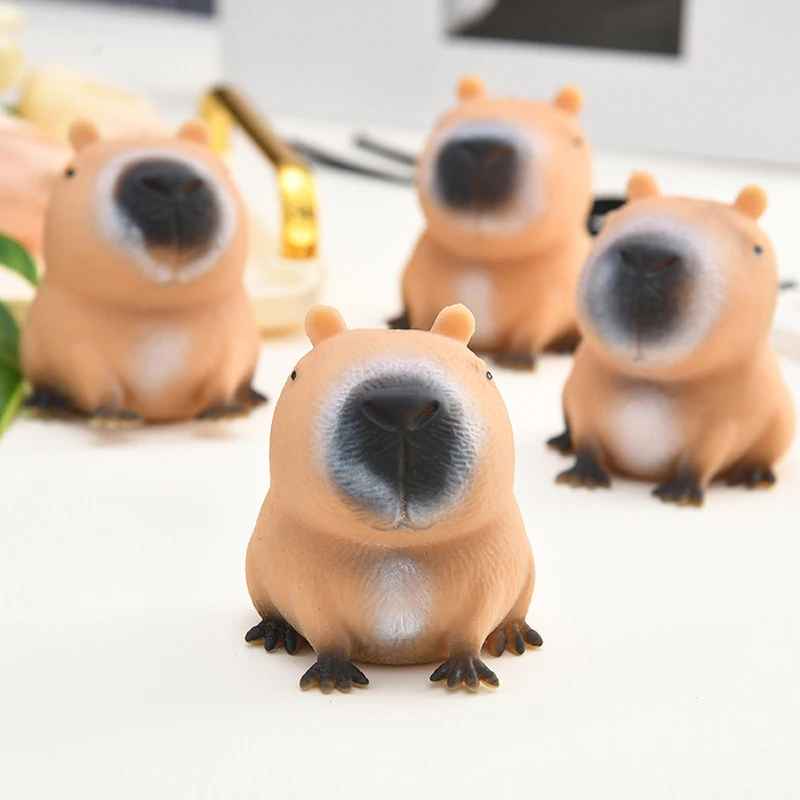 Soft Capybara Squeeze Toy – Stress Relief Sensory Fidget for Kids