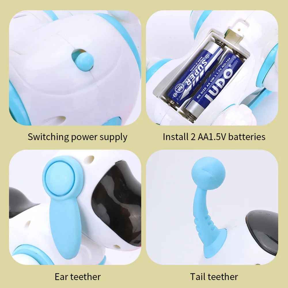 Smart Interactive Robot Dog – Walking Musical Electronic Pet Toy for Kids