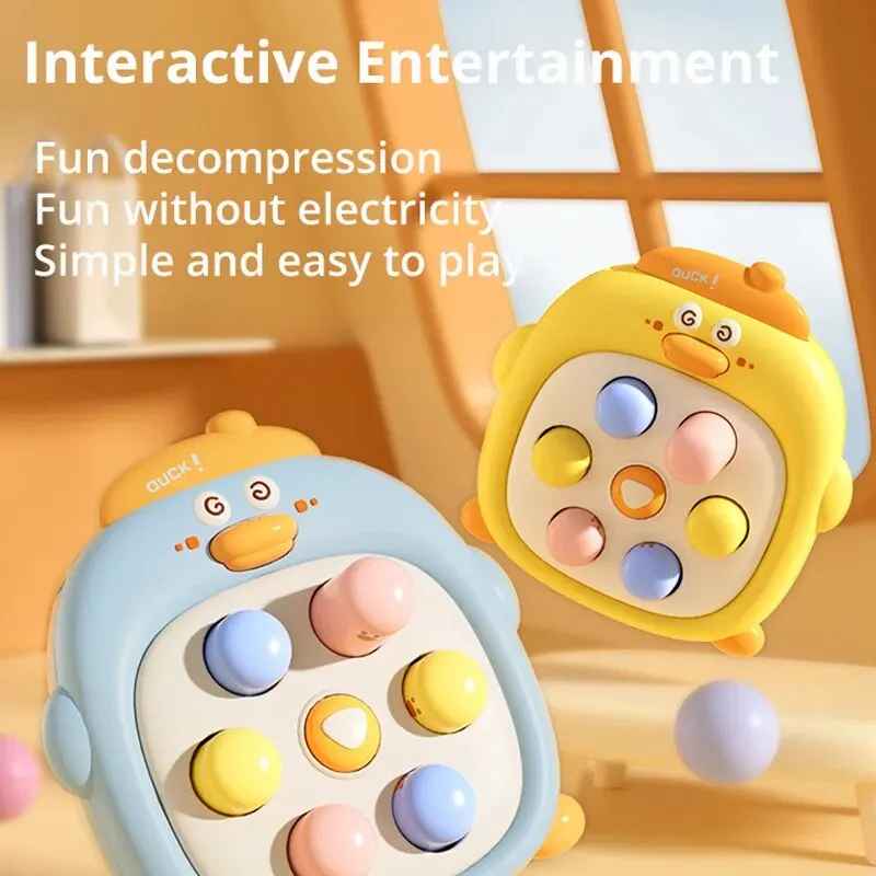 Mini Whack-A-Mole Toy – Hand-Eye Coordination & Reaction Game for Kids