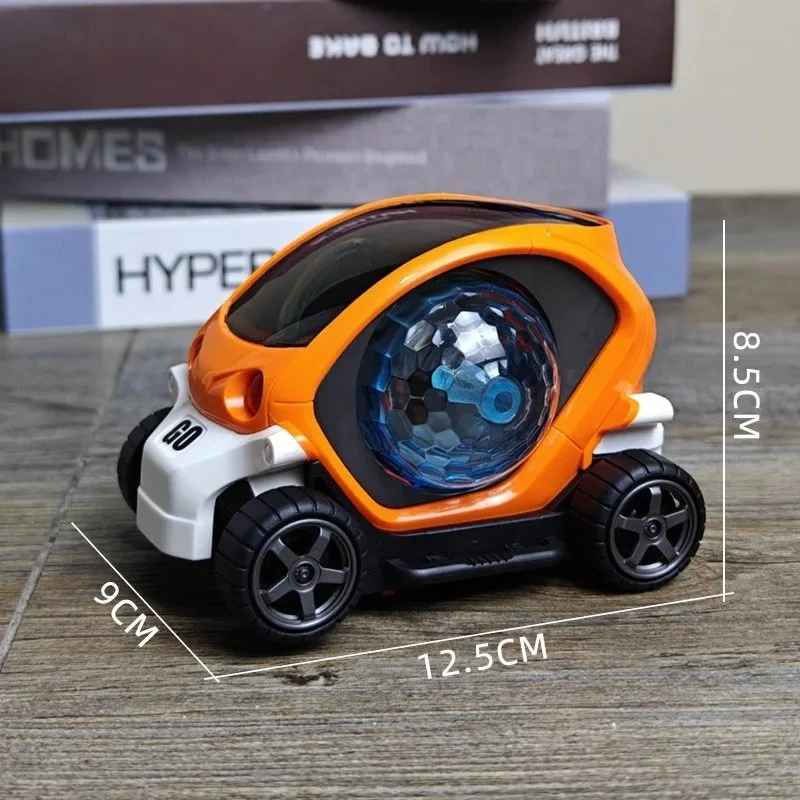 Electric Rotating Toy Car with Lights & Music – Fun Gift for Kids