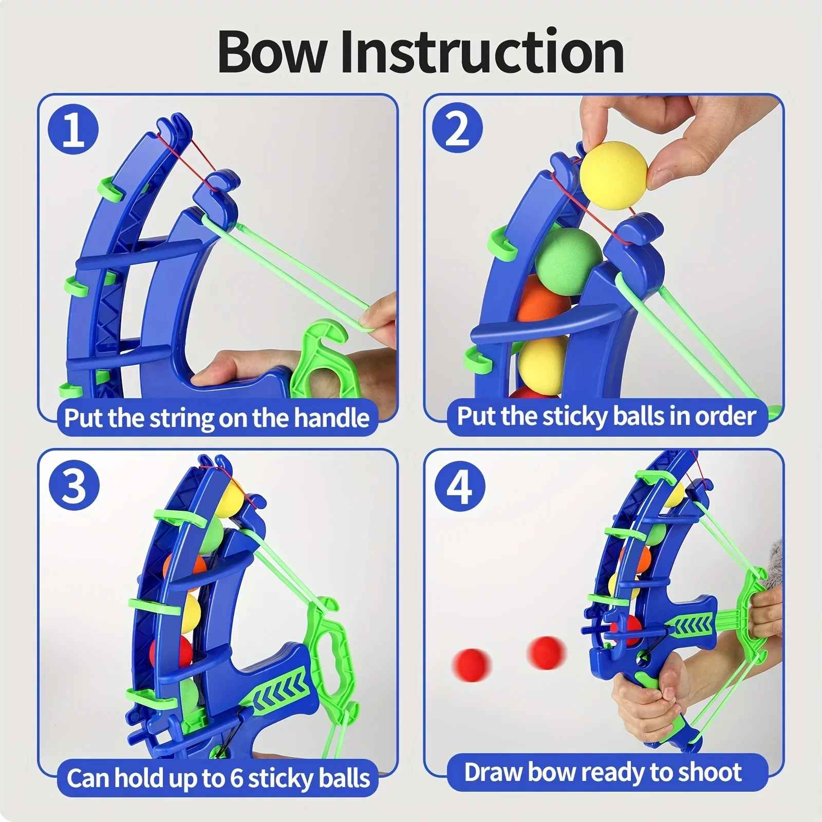 Kids Foam Bow and Arrow Set – Safe Indoor & Outdoor Shooting Game