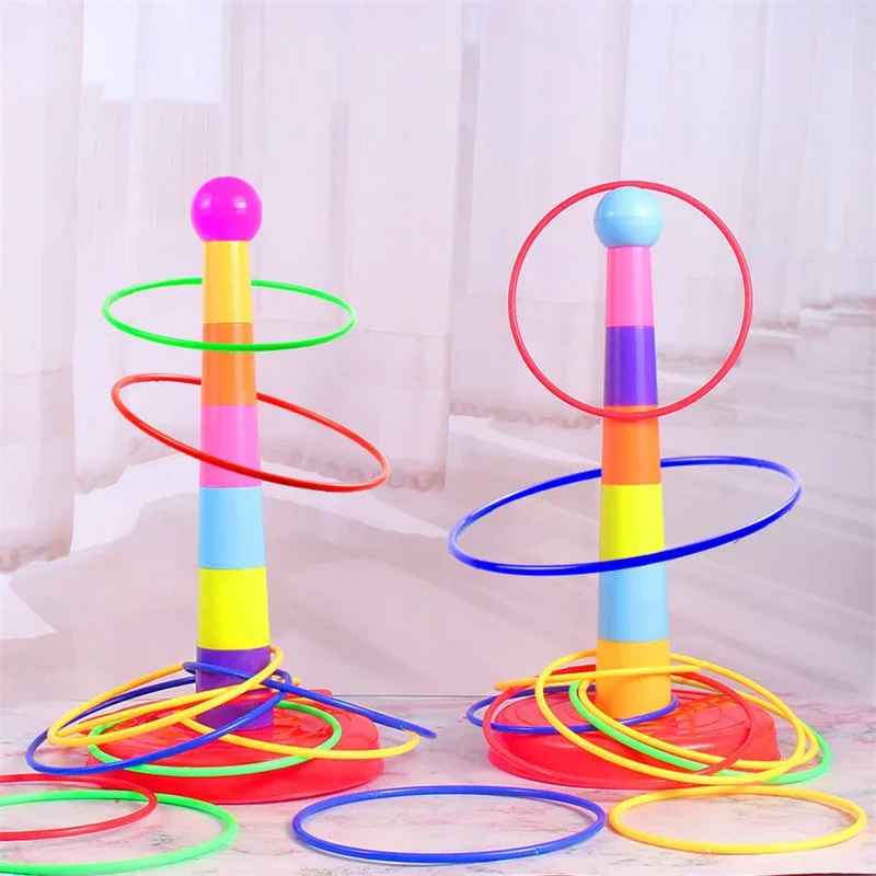 Kids Ring Toss Throwing Game – Fun Indoor & Outdoor Activity Toy