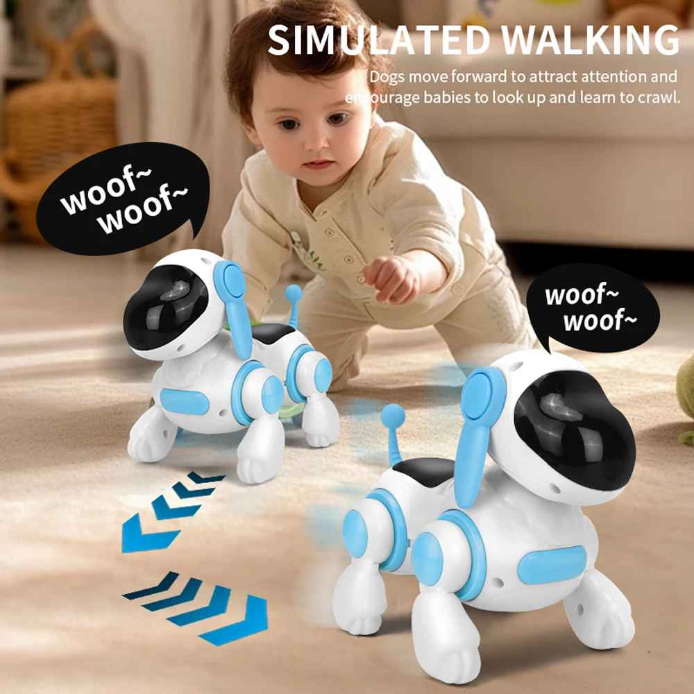 Smart Interactive Robot Dog – Walking Musical Electronic Pet Toy for Kids