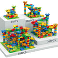 DIY Marble Run Building Blocks – Educational Construction Toy for Kids