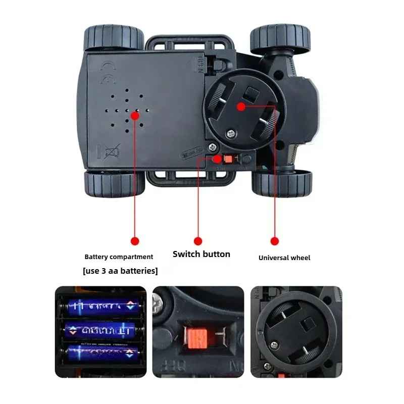 Electric Rotating Toy Car with Lights & Music – Fun Gift for Kids