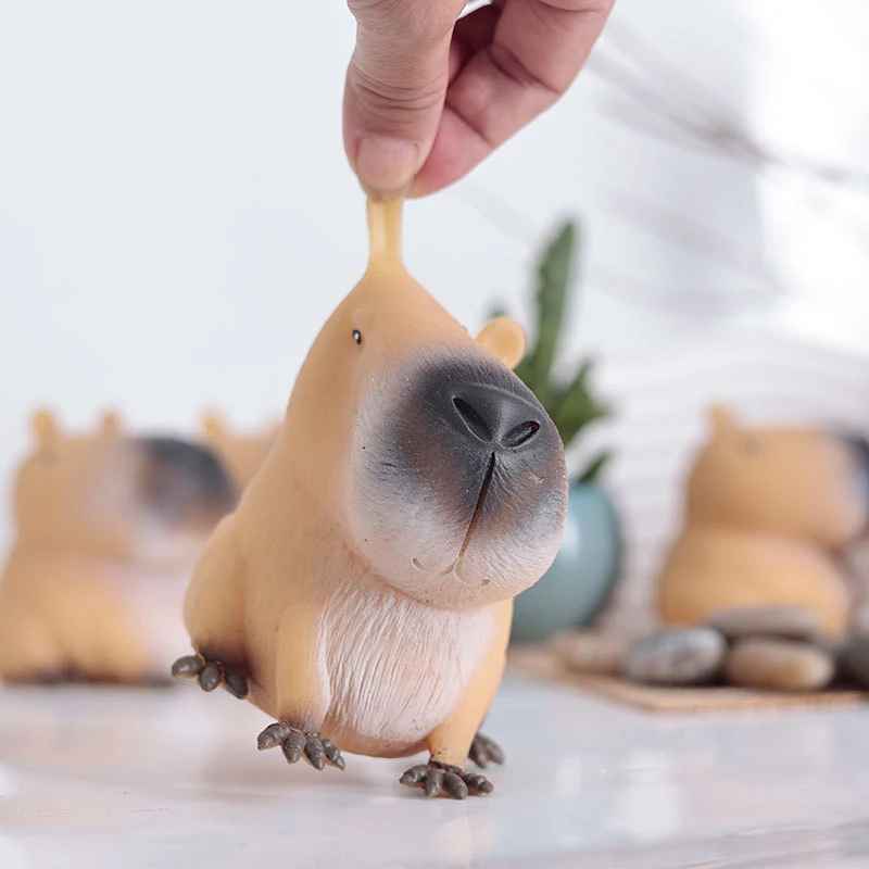 Soft Capybara Squeeze Toy – Stress Relief Sensory Fidget for Kids