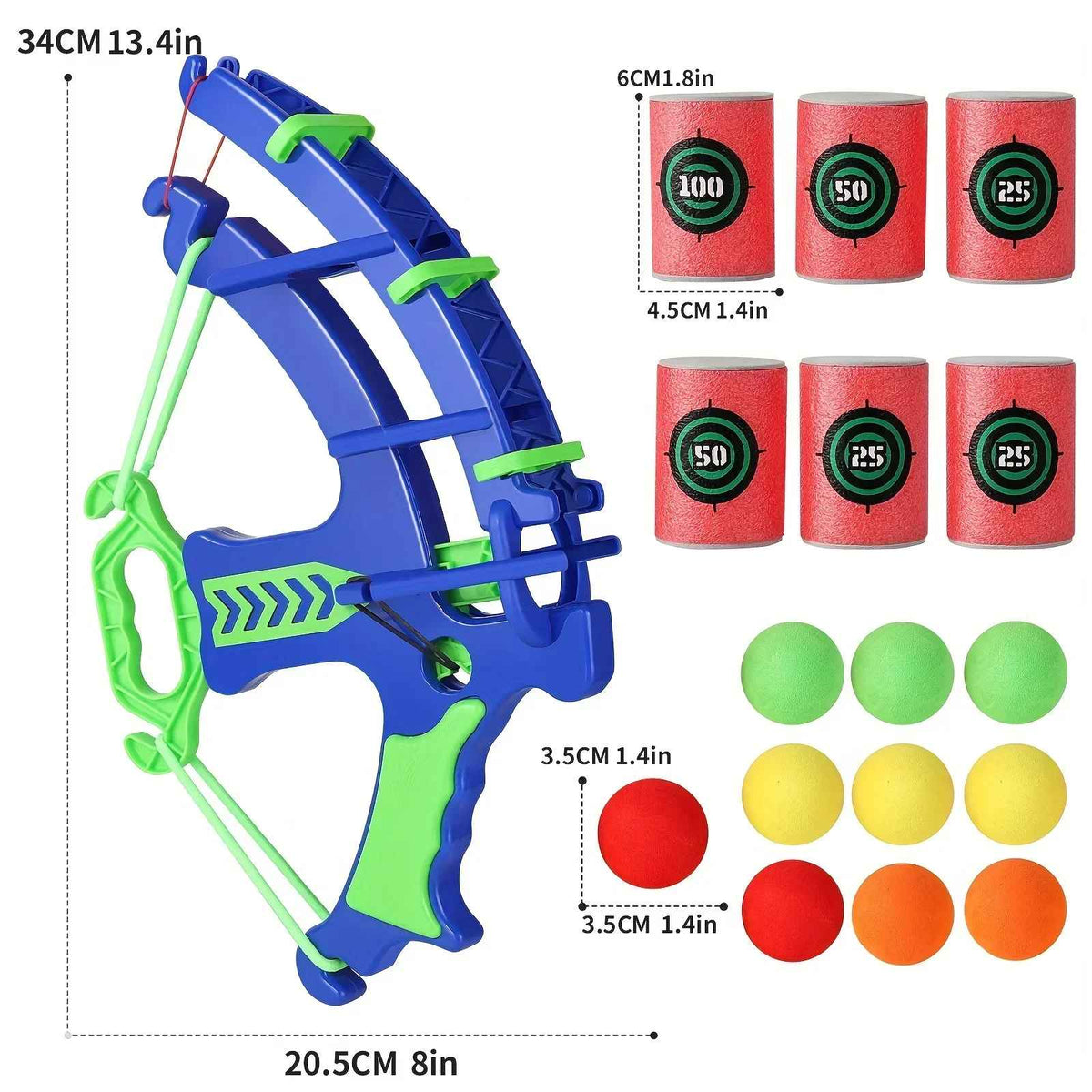 Kids Foam Bow and Arrow Set – Safe Indoor & Outdoor Shooting Game