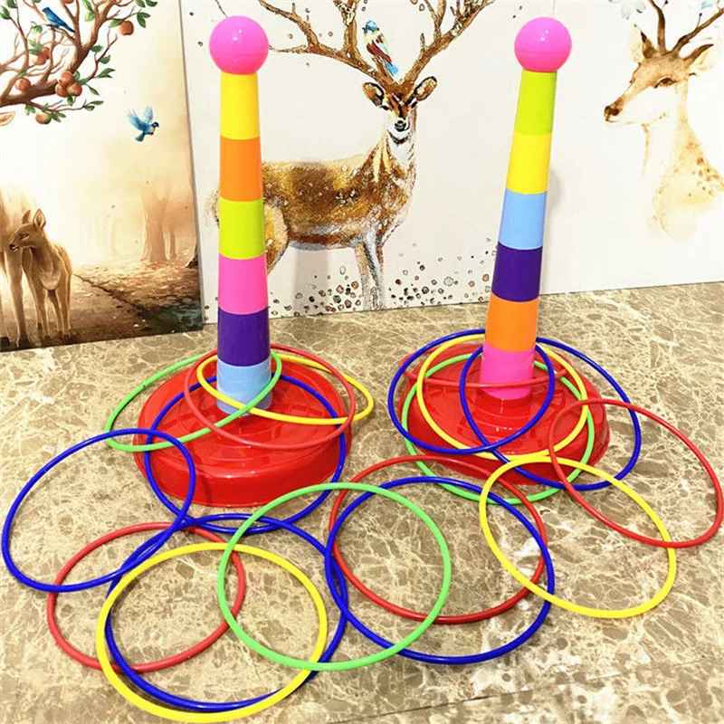 Kids Ring Toss Throwing Game – Fun Indoor & Outdoor Activity Toy