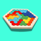Colorful Wooden 3D Tangram Puzzle – Educational Shape Game for Kids