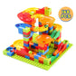 DIY Marble Run Building Blocks – Educational Construction Toy for Kids