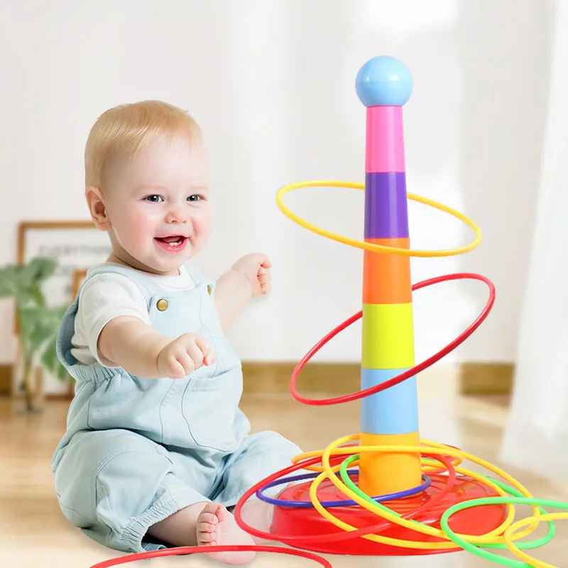 Kids Ring Toss Throwing Game – Fun Indoor & Outdoor Activity Toy