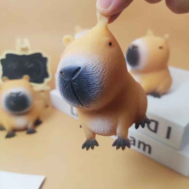 Soft Capybara Squeeze Toy – Stress Relief Sensory Fidget for Kids