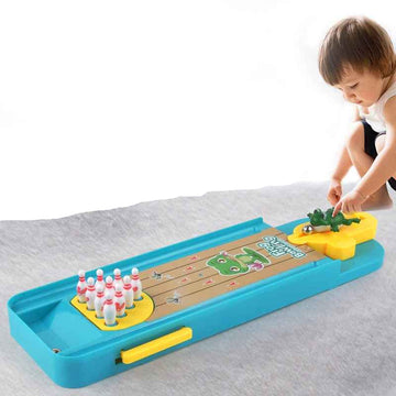 Mini Tabletop Bowling Game – Fun Desktop Sports Toy for Kids