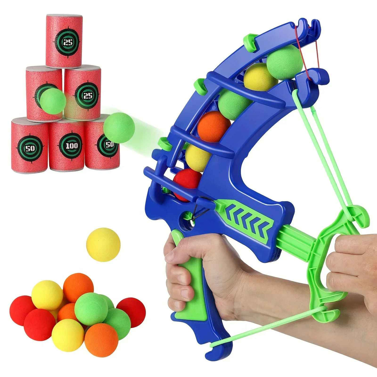 Kids Foam Bow and Arrow Set – Safe Indoor & Outdoor Shooting Game