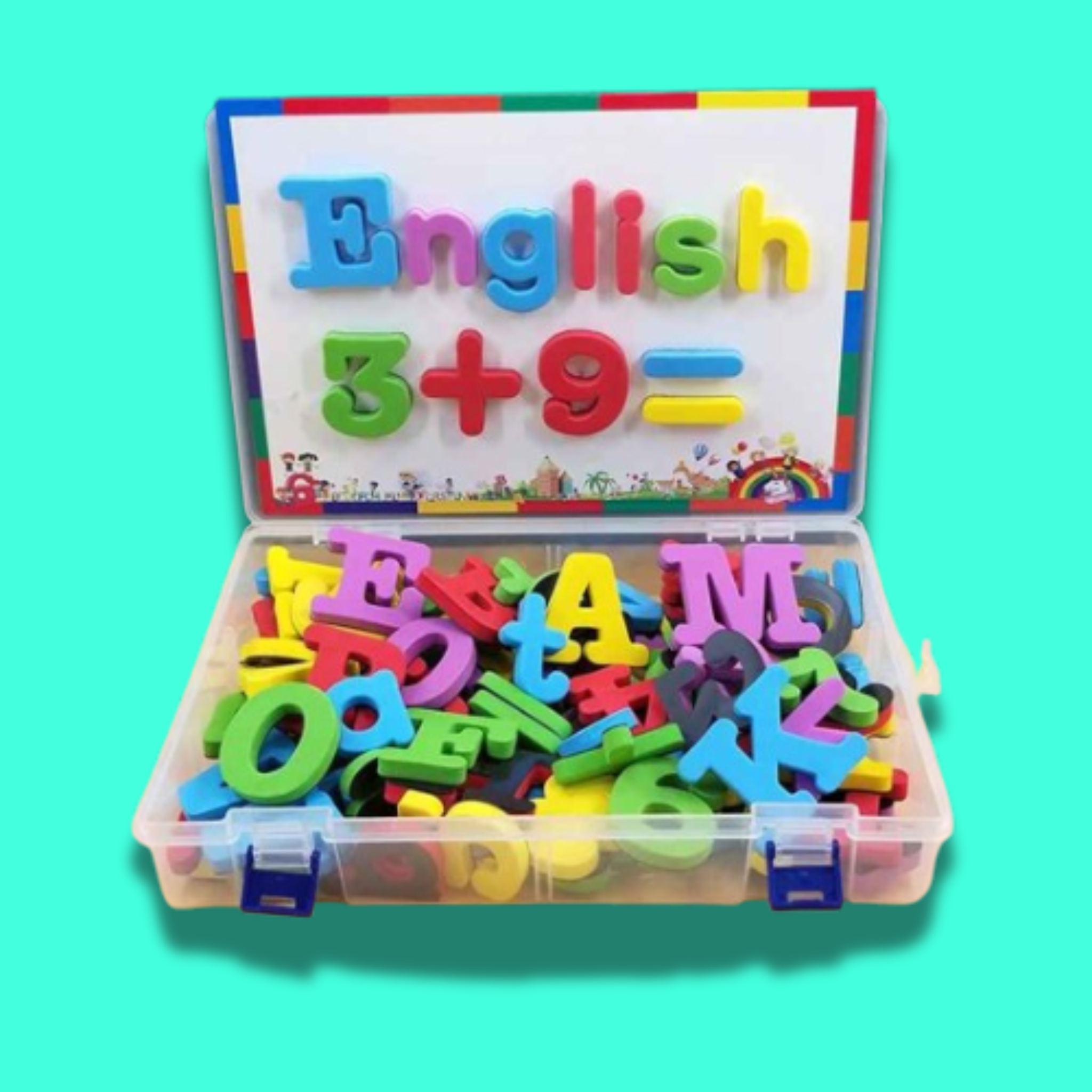 Magnetic Alphabet & Numbers Learning Set – Educational Toy for Kids