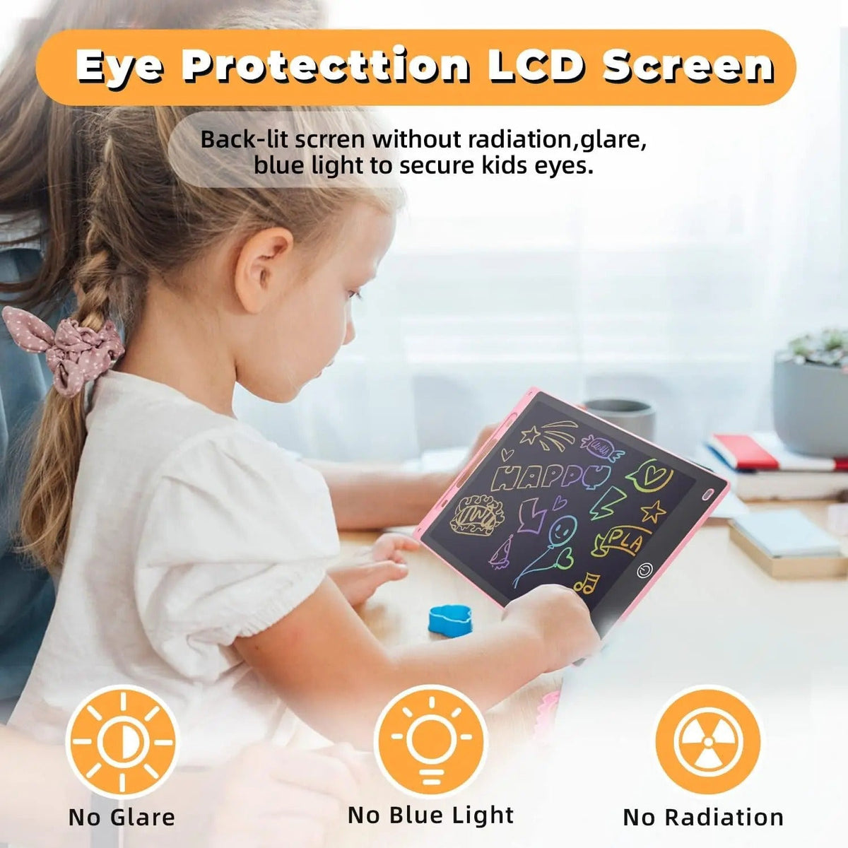 LCD Writing & Drawing Tablet – Fun Educational Toy for Kids