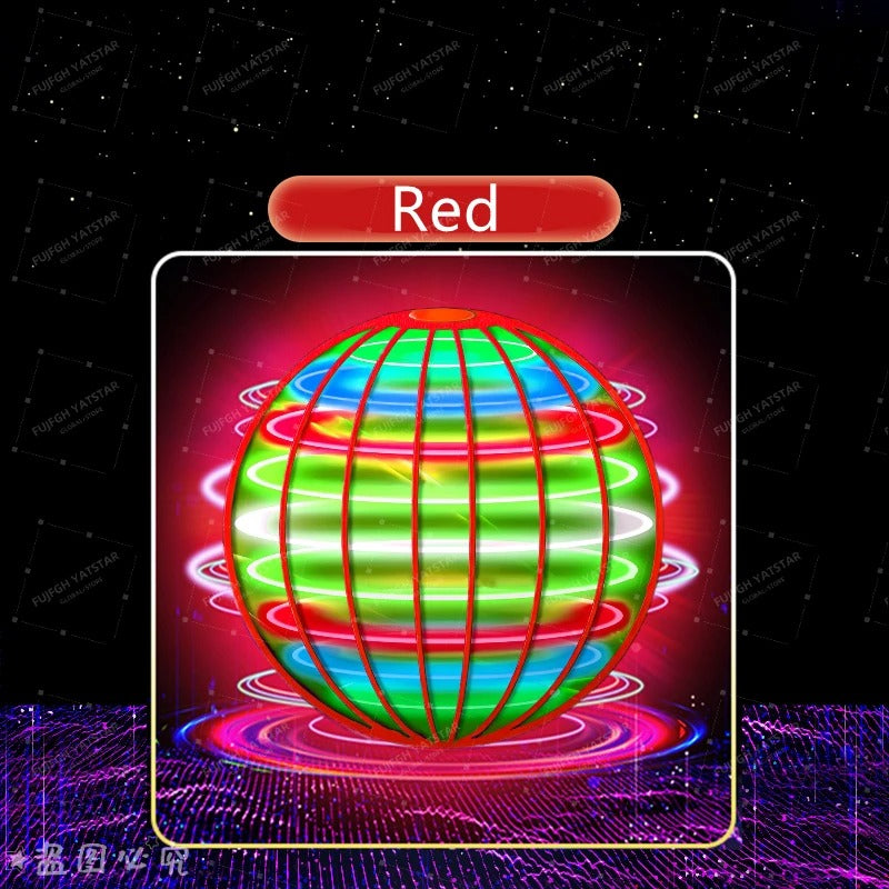 Hand-Controlled Flying Orb Ball – LED Mini Drone Toy