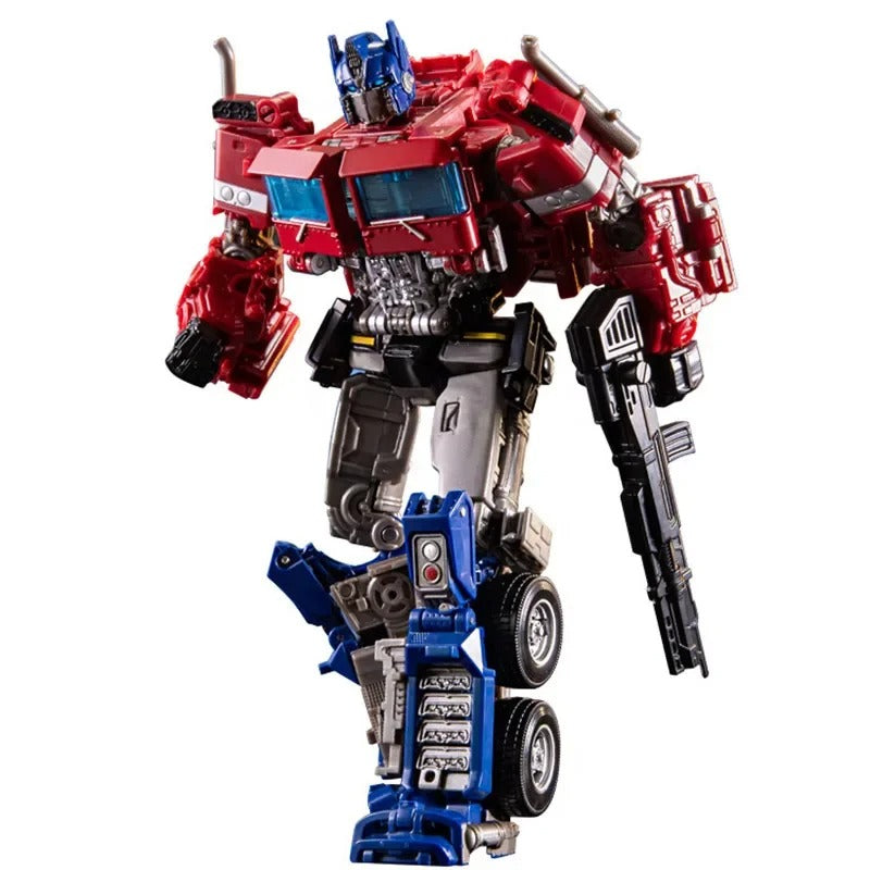 Transforming Robot Car Action Figure with LED Lights – 18cm