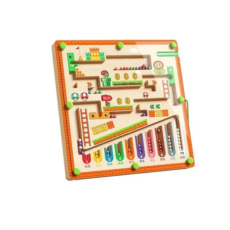 Children’s Magnetic Maze Board – Early Learning & Logic Toy