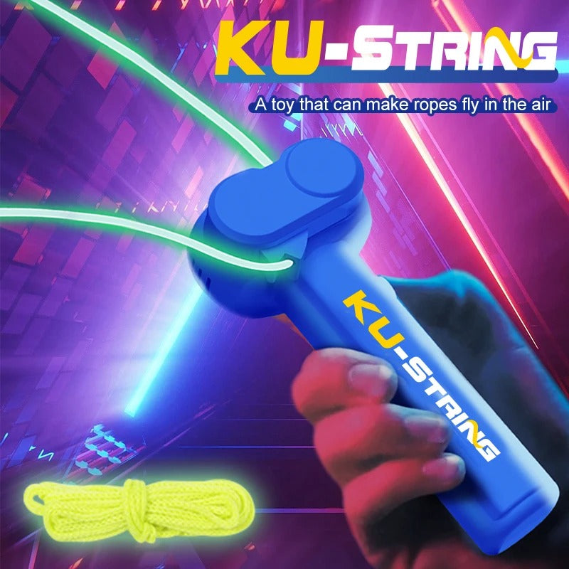 Glow-in-the-Dark Electric Rope Spinner – Outdoor Fun Toy