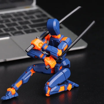 Multi-Jointed Poseable Robot Mannequin Action Figure