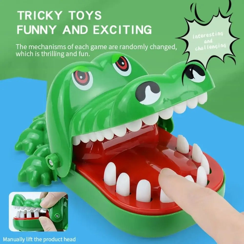 Crocodile Teeth Biting Game – Fun Family Party & Prank Toy