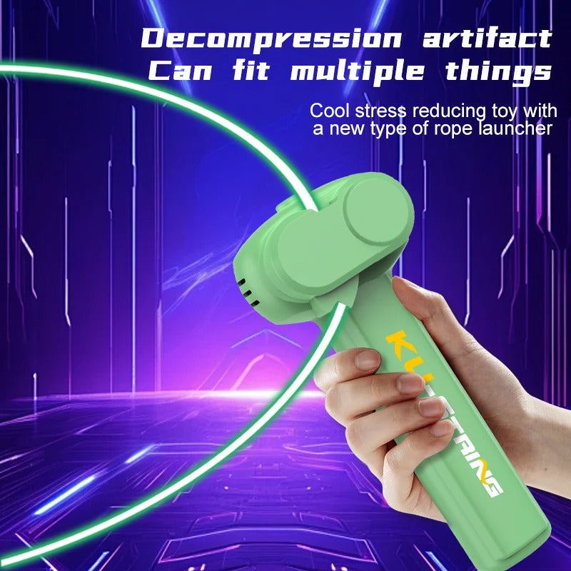Glow-in-the-Dark Electric Rope Spinner – Outdoor Fun Toy