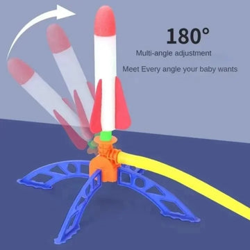 Kids Foot Pump Rocket Launcher – Outdoor Jump & Launch Toy